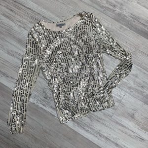 Sequin long sleeve